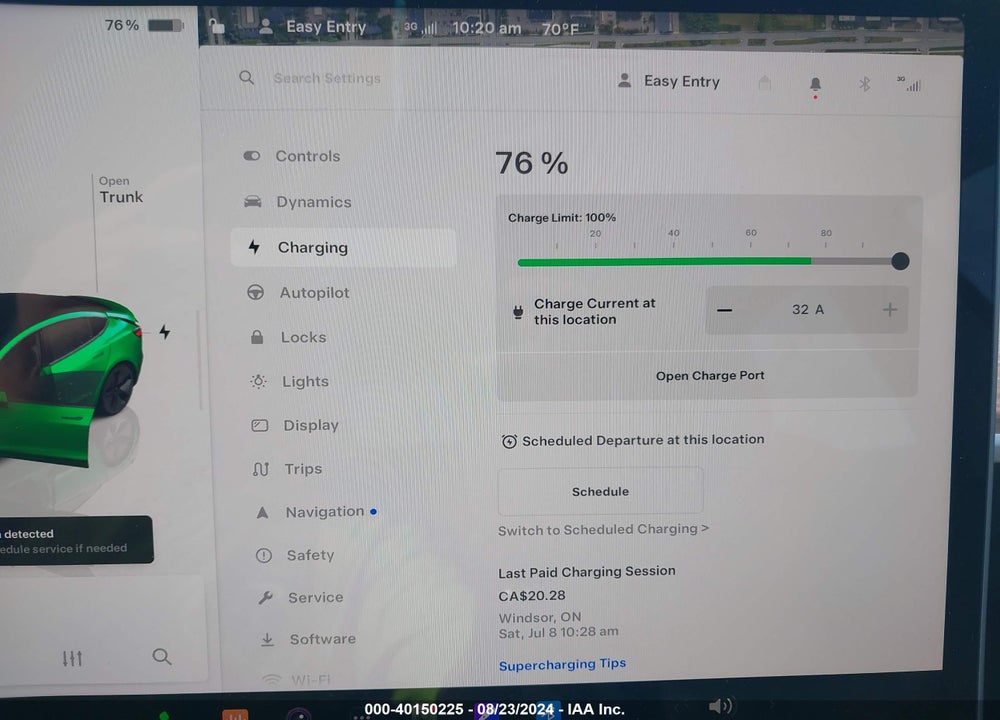 2023 TESLA MODEL 3 VIN: 5YJ3E1EA3PF498907