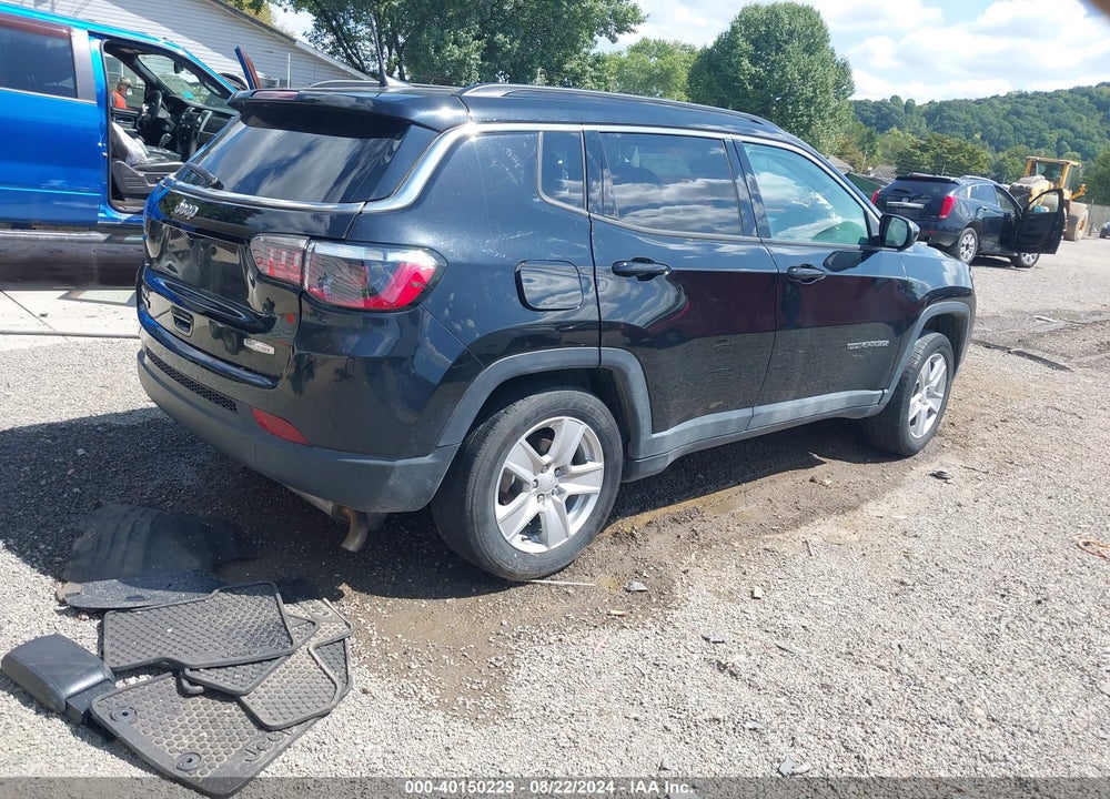 2022 JEEP COMPASS LATITUDE 4X4 VIN: 3C4NJDBB3NT228691