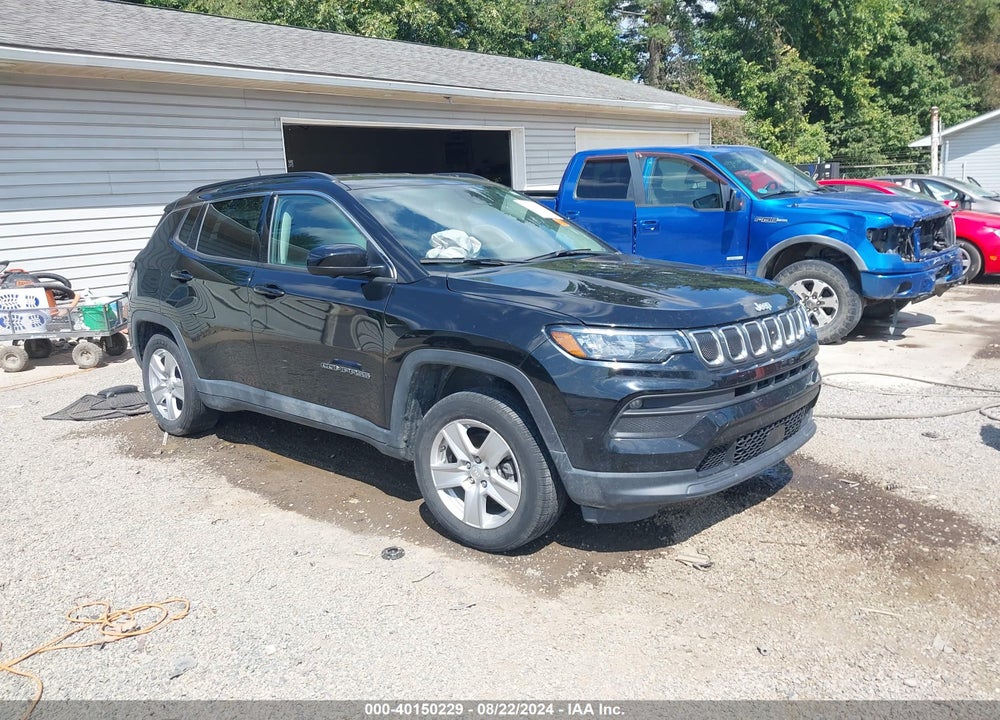 2022 JEEP COMPASS LATITUDE 4X4 VIN: 3C4NJDBB3NT228691