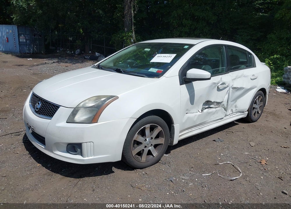 2012 NISSAN SENTRA 2.0 SR VIN: 3N1AB6AP9CL666250