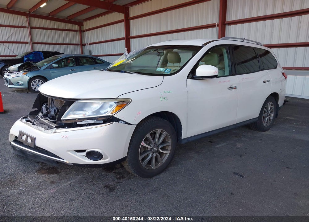 2013 NISSAN PATHFINDER SV VIN: 5N1AR2MM0DC670439