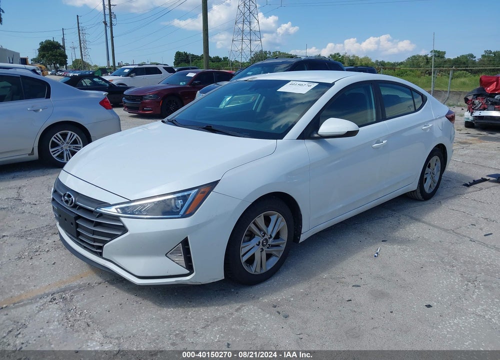2020 HYUNDAI ELANTRA SEL VIN: 5NPD84LF4LH582905