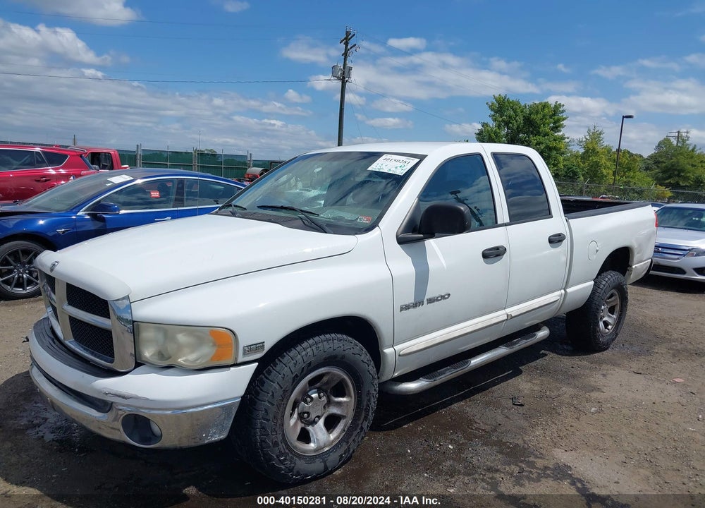 2003 DODGE RAM 1500 SLT/LARAMIE/ST VIN: 1D7HA18D63J649240