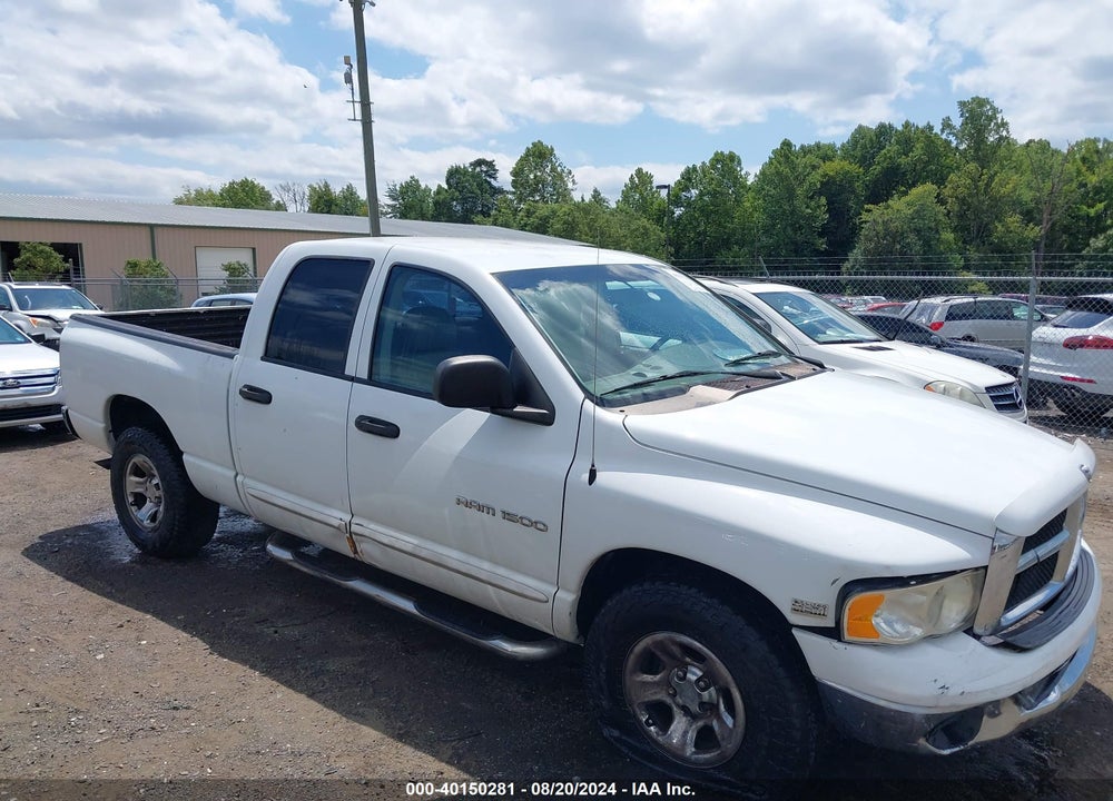 2003 DODGE RAM 1500 SLT/LARAMIE/ST VIN: 1D7HA18D63J649240