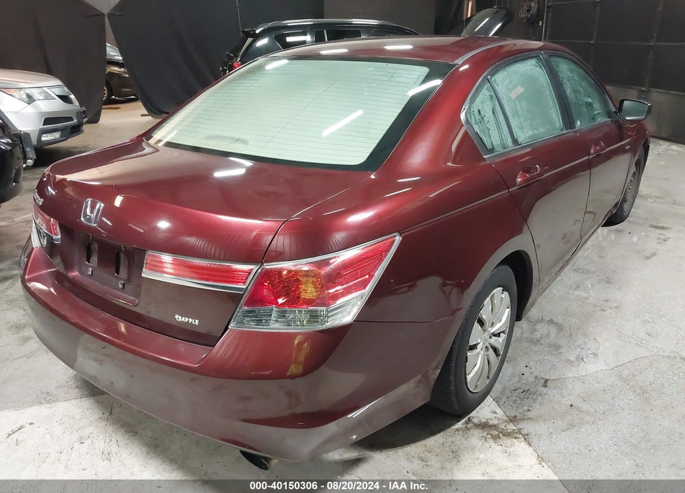 2011 HONDA ACCORD 2.4 LX VIN: 1HGCP2F35BA050512