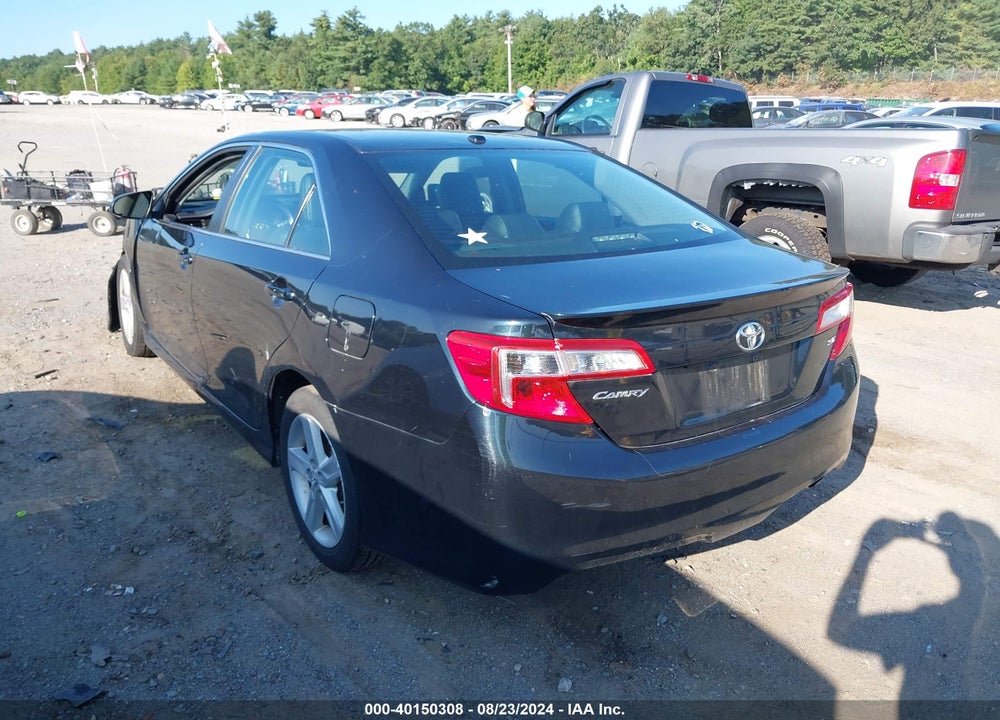2012 TOYOTA CAMRY SE VIN: 4T1BF1FK7CU149505