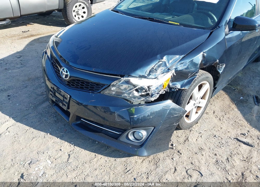 2012 TOYOTA CAMRY SE VIN: 4T1BF1FK7CU149505