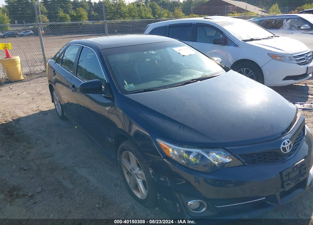2012 TOYOTA CAMRY SE VIN: 4T1BF1FK7CU149505