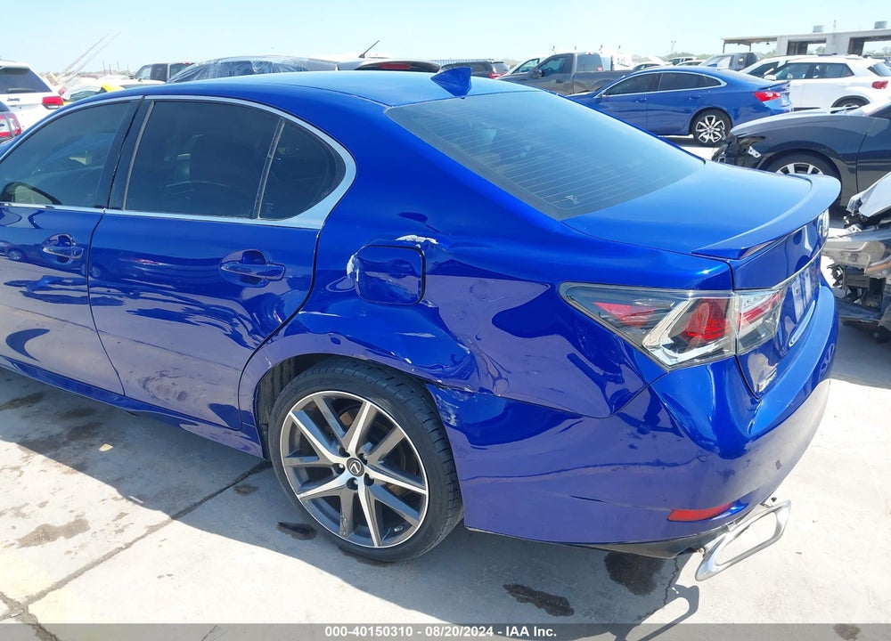 2018 LEXUS GS 350 F-SPORT VIN: JTHBZ1BLXJA016020