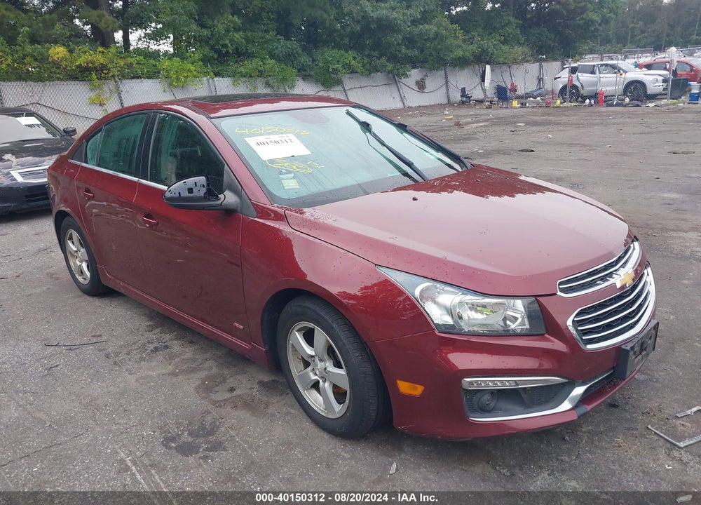 2015 CHEVROLET CRUZE 1LT AUTO VIN: 1G1PC5SBXF7153821