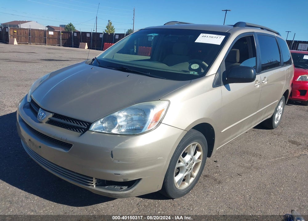 2004 TOYOTA SIENNA LE VIN: 5TDBA23C34S020298