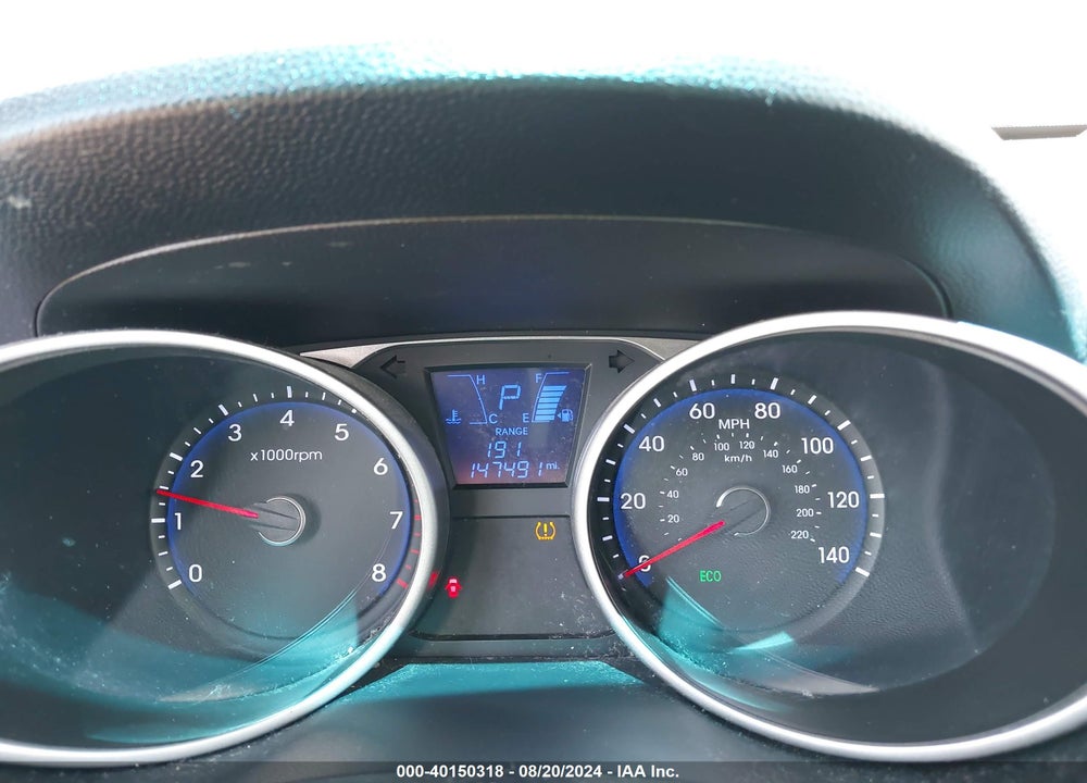 2013 HYUNDAI TUCSON LIMITED VIN: KM8JU3AC8DU683918