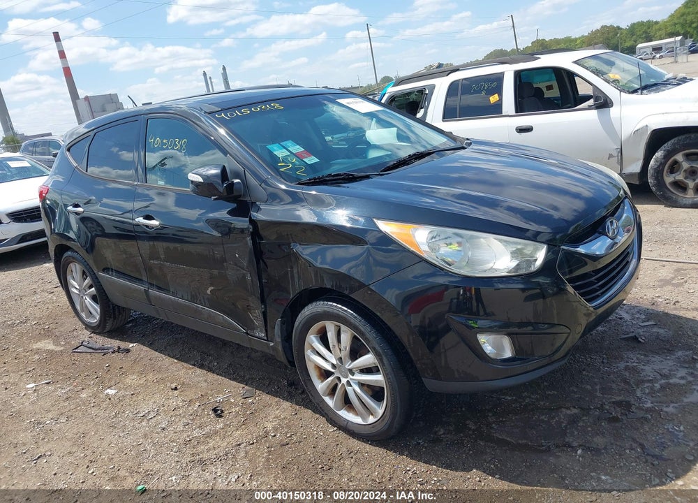 2013 HYUNDAI TUCSON LIMITED VIN: KM8JU3AC8DU683918