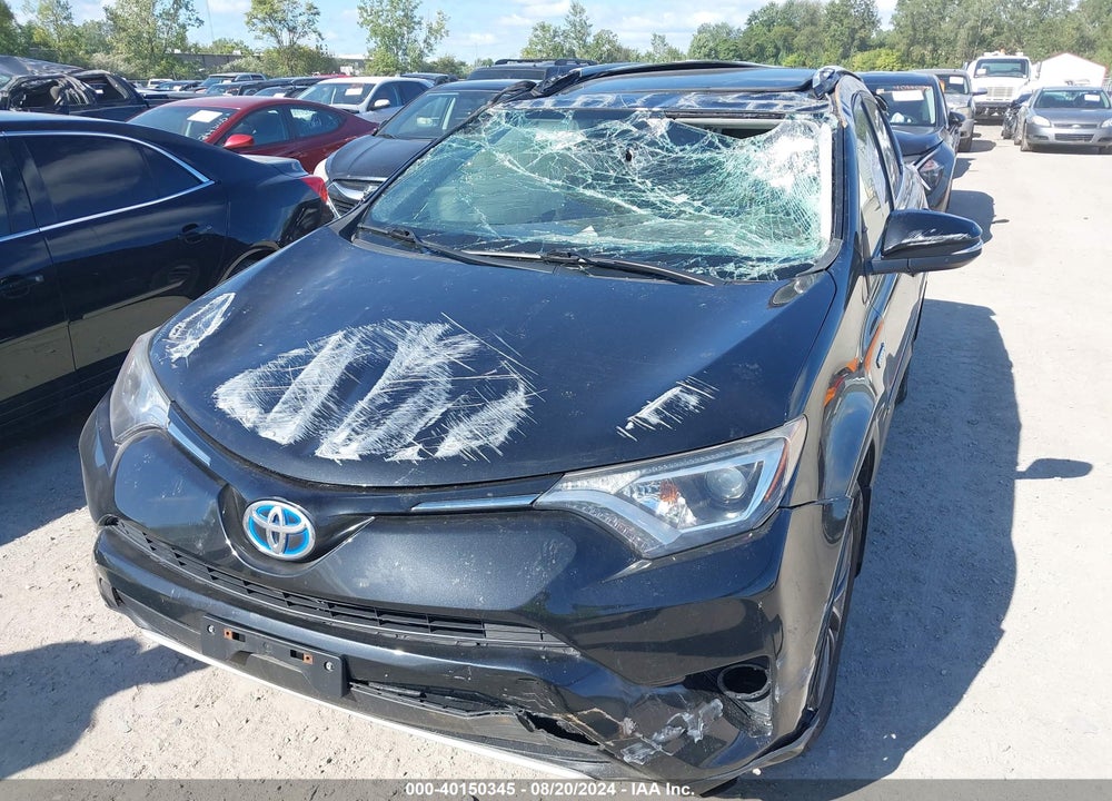 2016 TOYOTA RAV4 HYBRID XLE VIN: JTMRJREV0GD042412