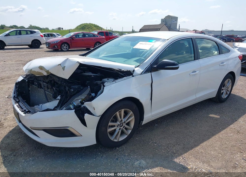 2017 HYUNDAI SONATA VIN: 5NPE24AFXHH588367