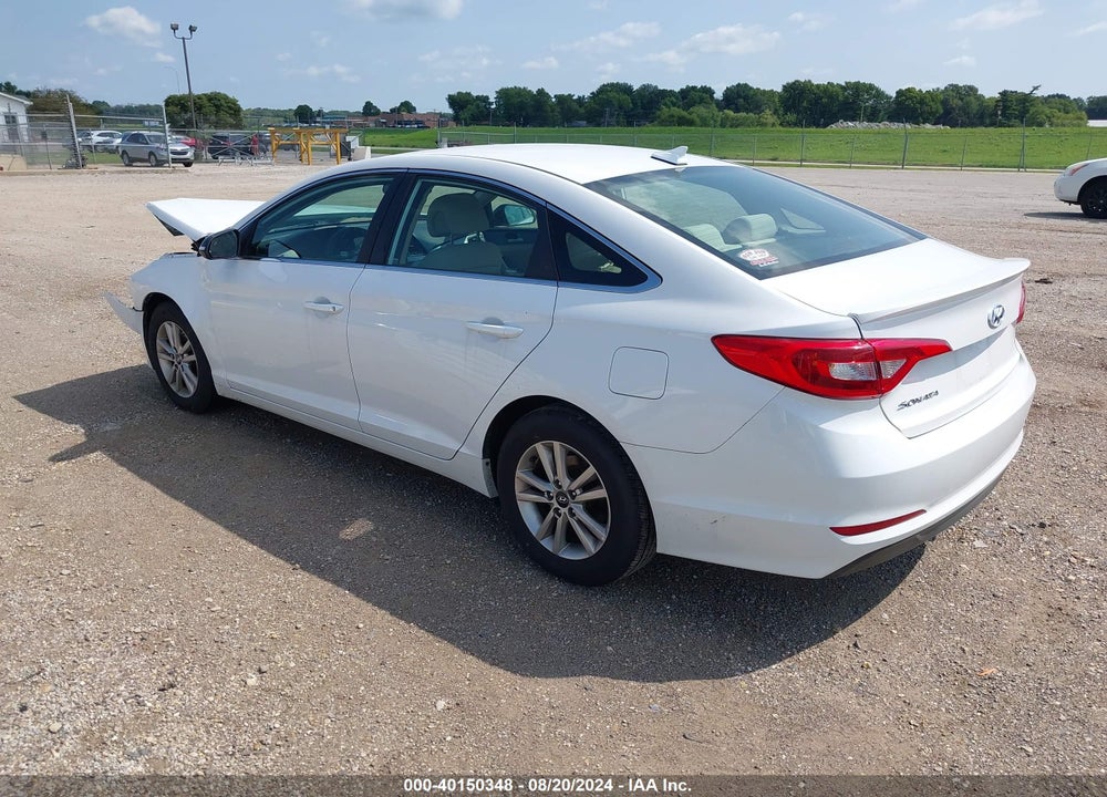 2017 HYUNDAI SONATA VIN: 5NPE24AFXHH588367