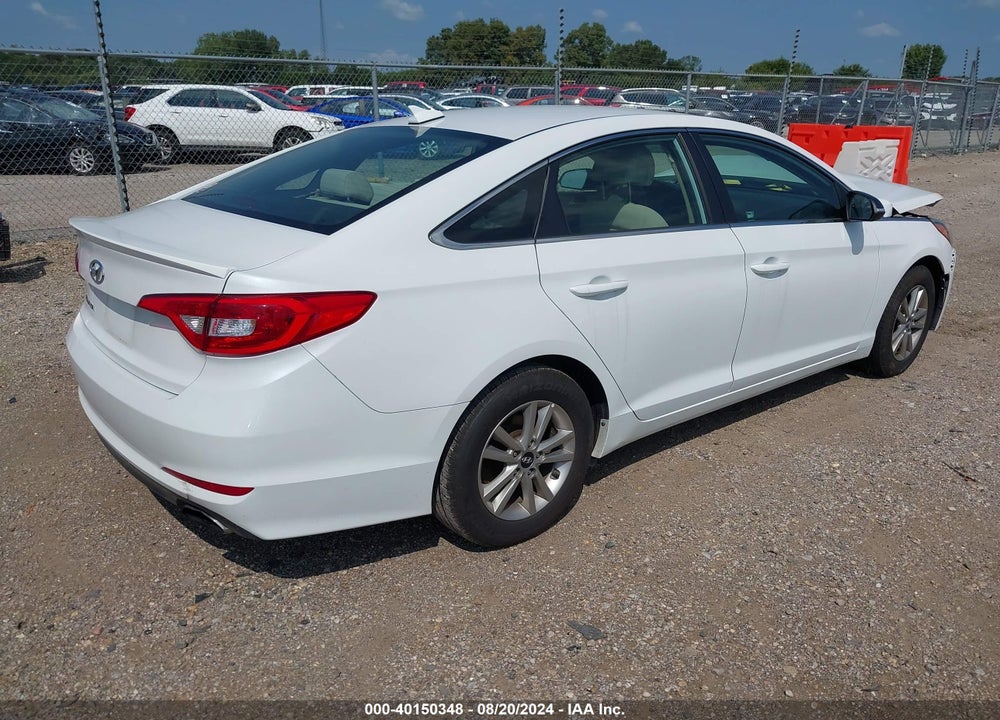2017 HYUNDAI SONATA VIN: 5NPE24AFXHH588367