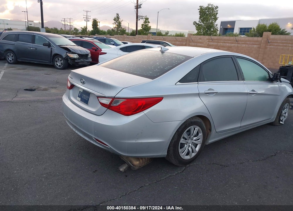 2012 HYUNDAI SONATA GLS VIN: 5NPEB4AC2CH357669