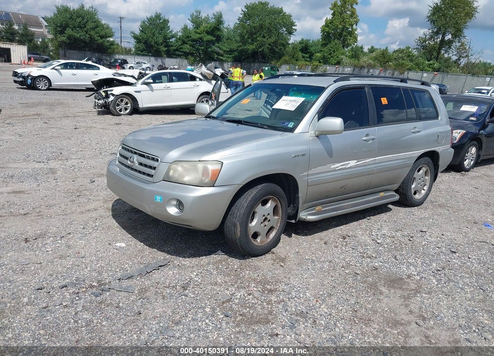 2005 TOYOTA HIGHLANDER LIMITED V6 VIN: JTEDP21A050079558