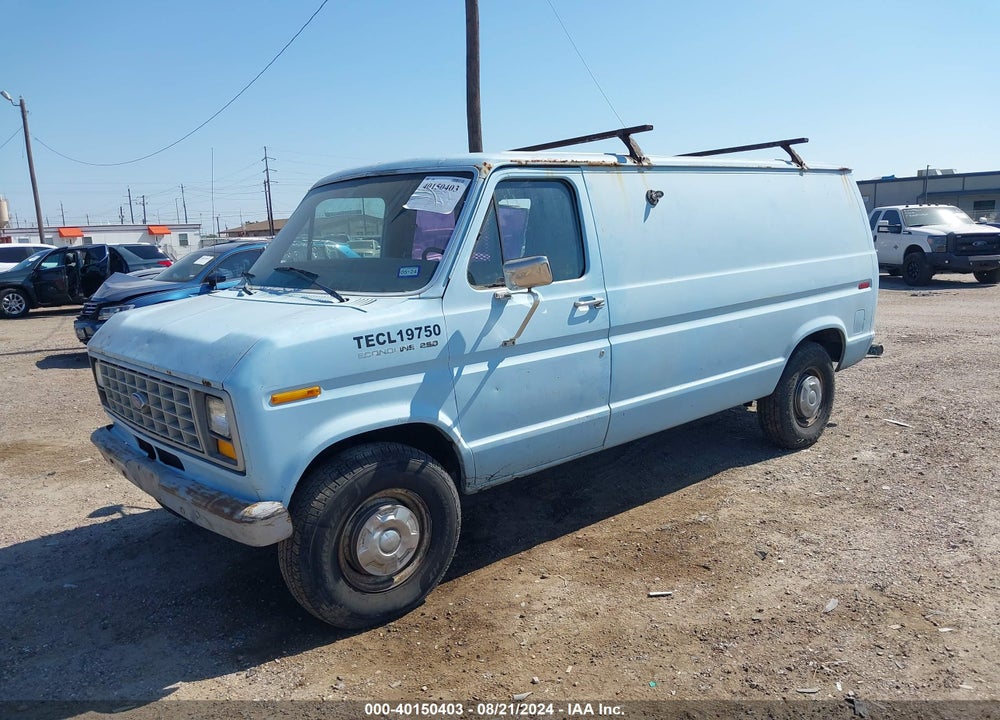 1987 FORD ECONOLINE E250 VAN VIN: 1FTEE24N2HHB49208