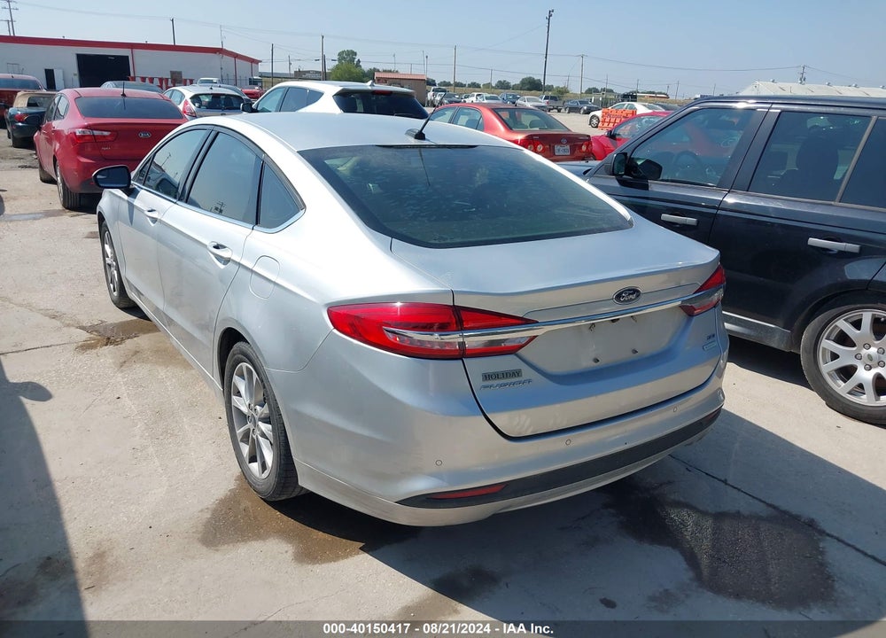 2017 FORD FUSION SE VIN: 3FA6P0HDXHR373187