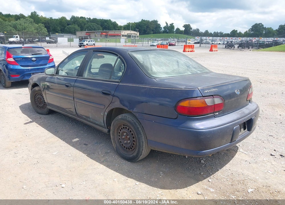 2001 CHEVROLET MALIBU VIN: 1G1ND52J016119221