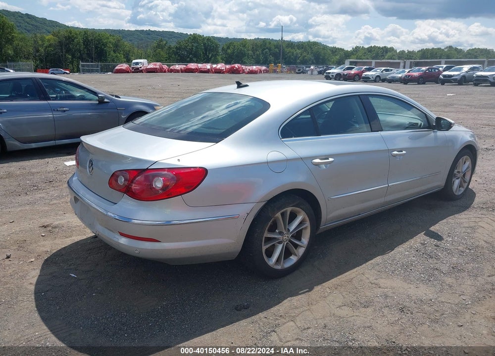 2009 VOLKSWAGEN CC LUXURY VIN: WVWHL73C29E510942