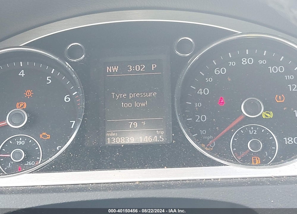 2009 VOLKSWAGEN CC LUXURY VIN: WVWHL73C29E510942