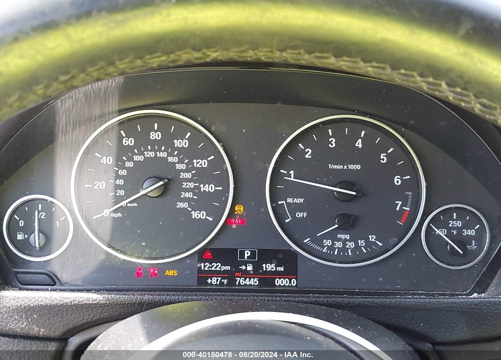 2015 BMW 320I VIN: WBA3B1G59FNT03530