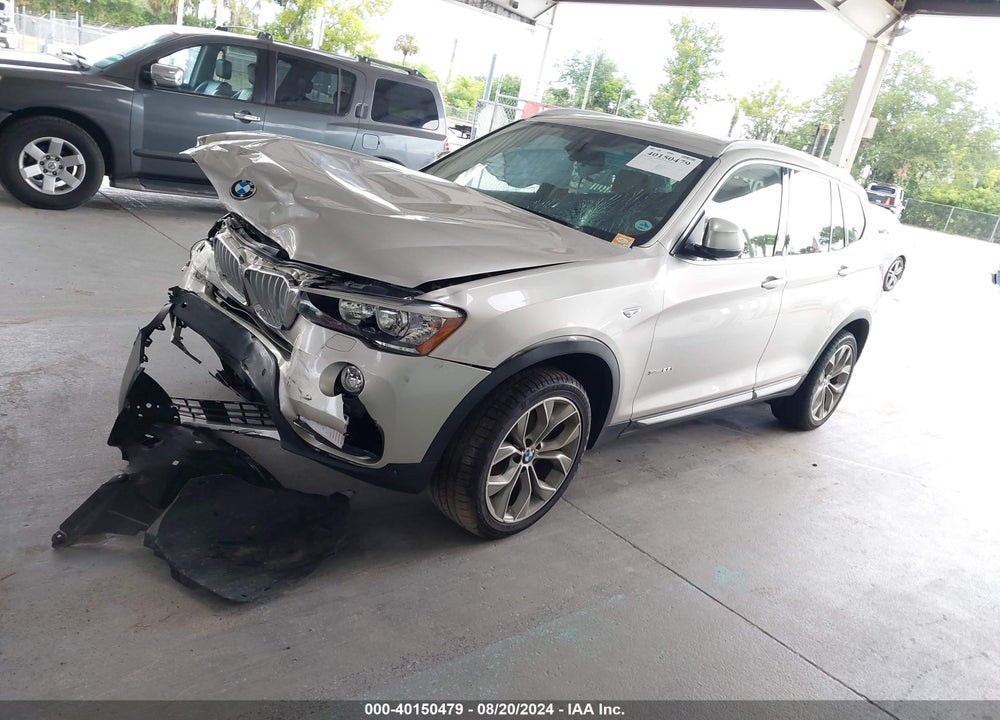 2017 BMW X3 SDRIVE28I VIN: 5UXWZ7C31H0X40598