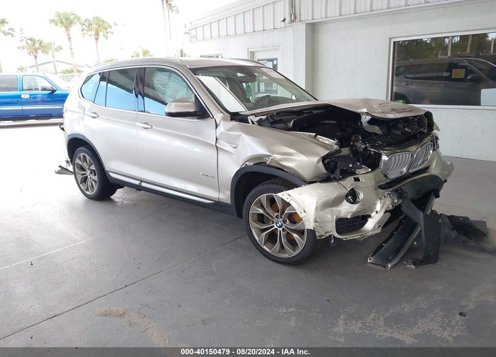 2017 BMW X3 SDRIVE28I VIN: 5UXWZ7C31H0X40598
