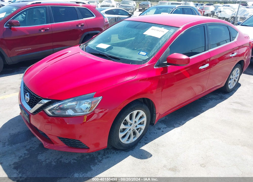 2018 NISSAN SENTRA SV VIN: 3N1AB7AP9JY268462