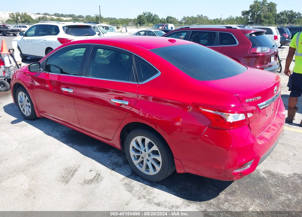 2018 NISSAN SENTRA SV VIN: 3N1AB7AP9JY268462