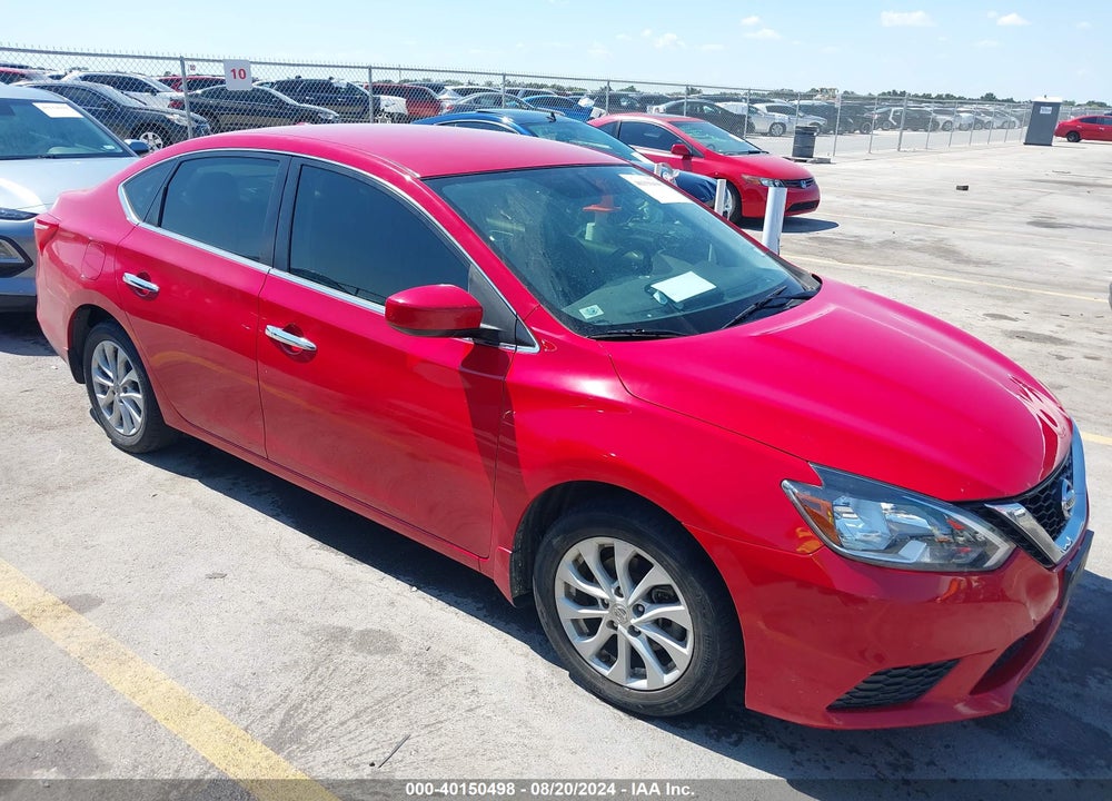 2018 NISSAN SENTRA SV VIN: 3N1AB7AP9JY268462