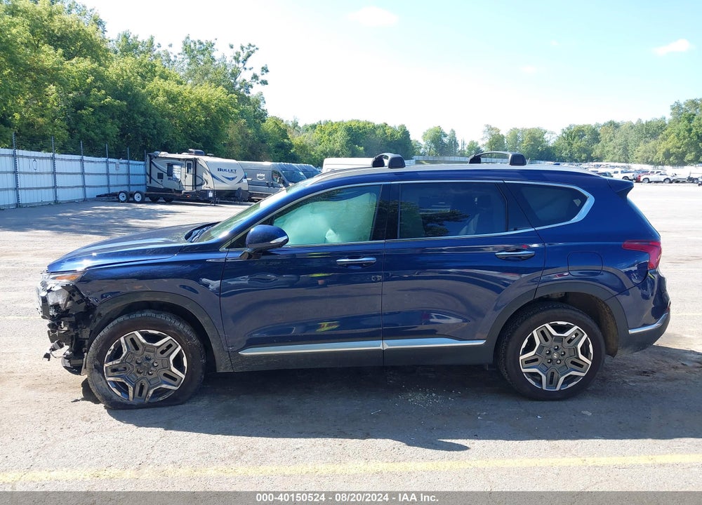 2022 HYUNDAI SANTA FE LIMITED VIN: 5NMS4DAL8NH406189
