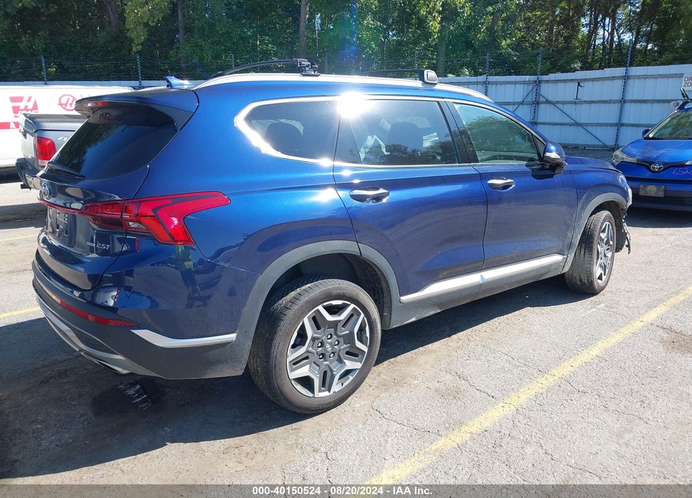 2022 HYUNDAI SANTA FE LIMITED VIN: 5NMS4DAL8NH406189