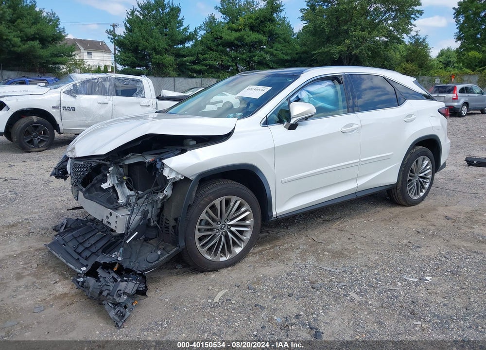 2022 LEXUS RX 350 VIN: 2T2JZMDA1NC331196