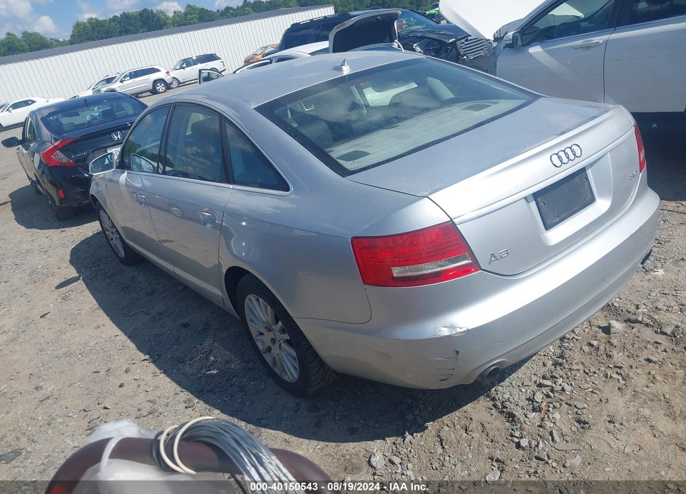 2008 AUDI A6 3.2 VIN: WAUAH94F38N021579