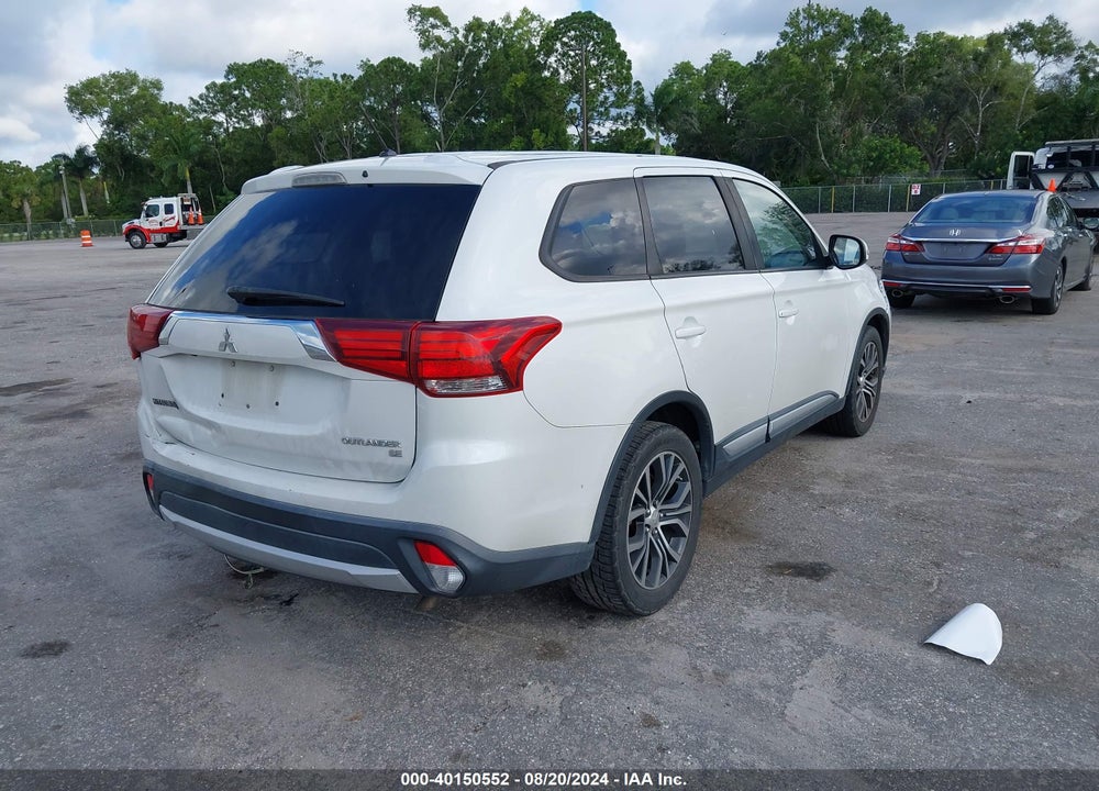 2016 MITSUBISHI OUTLANDER SE VIN: JA4AD3A39GZ056862