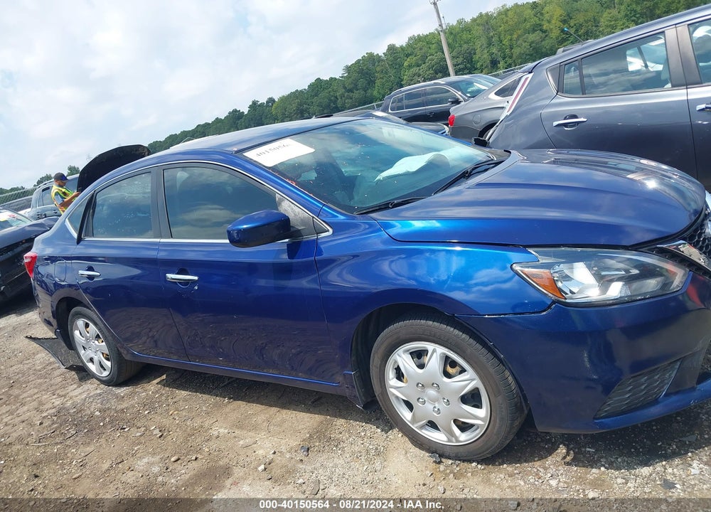2017 NISSAN SENTRA SV VIN: 3N1AB7APXHY328582