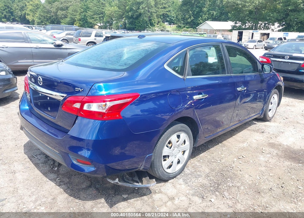 2017 NISSAN SENTRA SV VIN: 3N1AB7APXHY328582