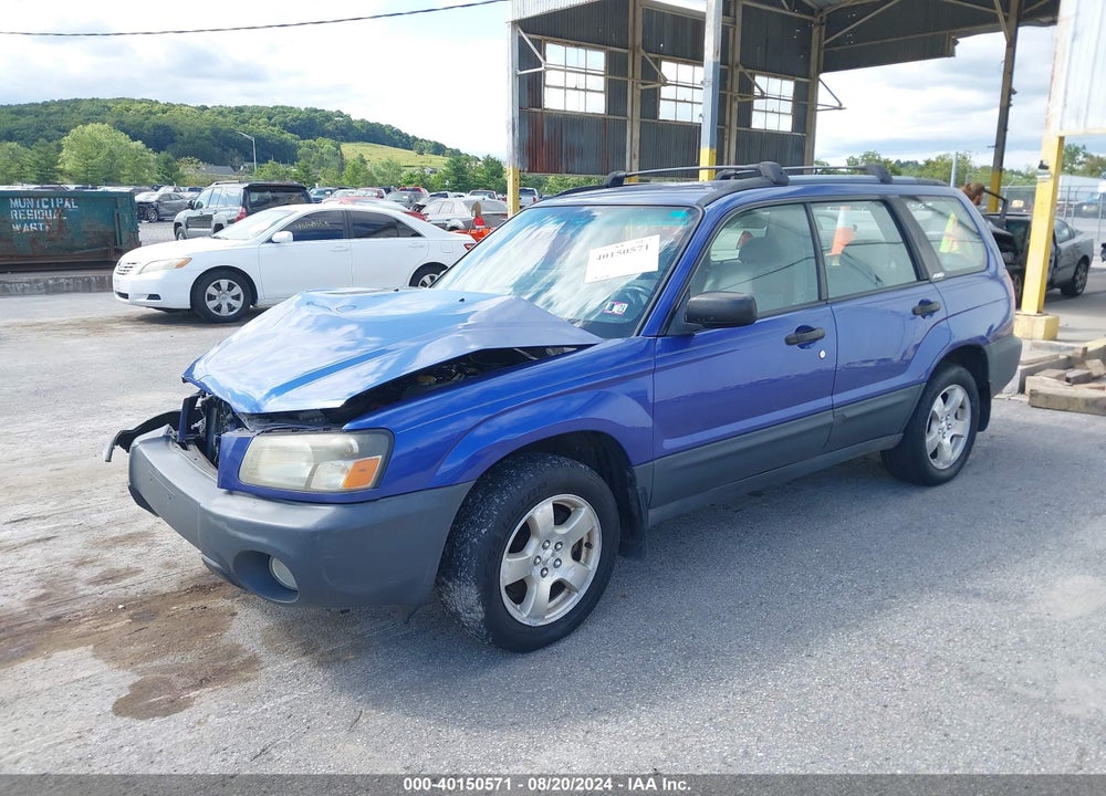2004 SUBARU FORESTER 2.5X VIN: JF1SG63674G760324