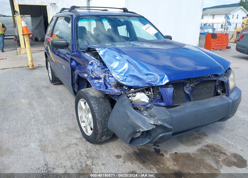 2004 SUBARU FORESTER 2.5X VIN: JF1SG63674G760324