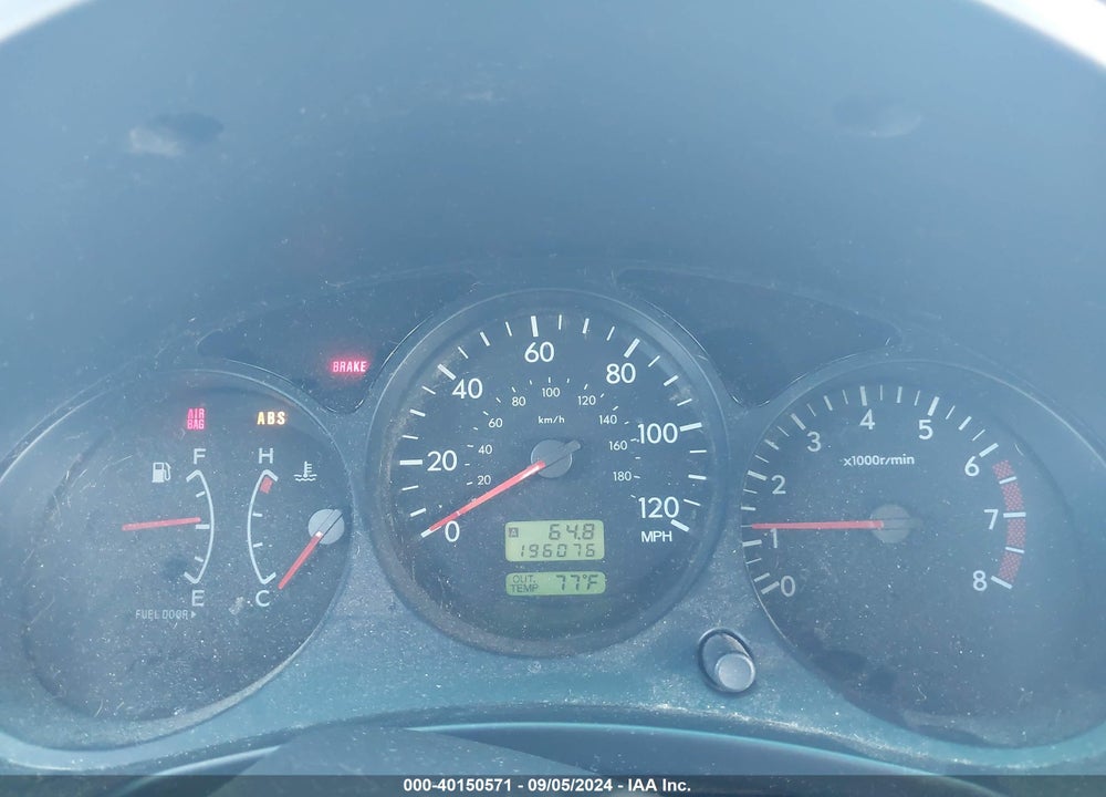 2004 SUBARU FORESTER 2.5X VIN: JF1SG63674G760324