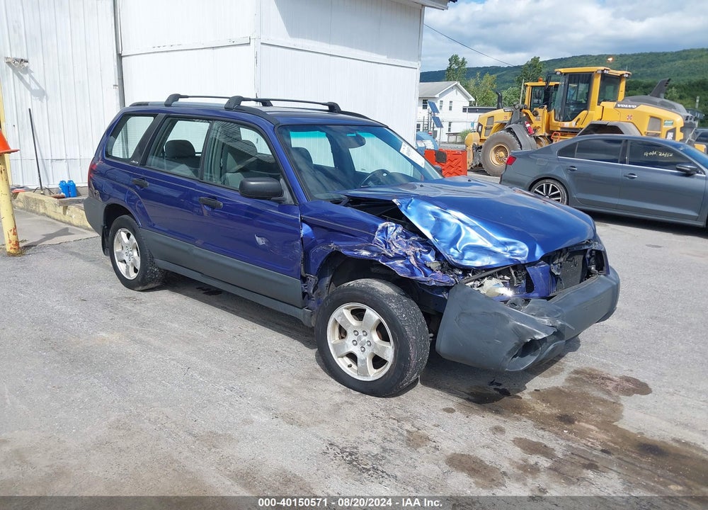 2004 SUBARU FORESTER 2.5X VIN: JF1SG63674G760324