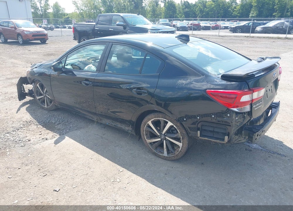 2022 SUBARU IMPREZA SPORT VIN: 4S3GKAL65N3608052