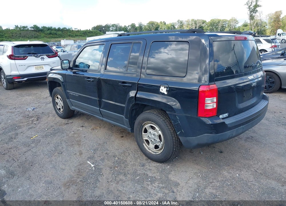 2012 JEEP PATRIOT SPORT VIN: 1C4NJPBA5CD706251