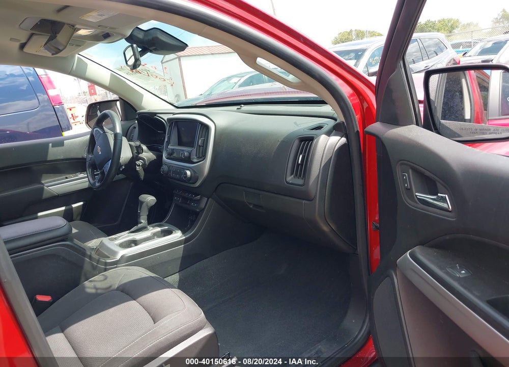 2021 CHEVROLET COLORADO 4WD SHORT BOX LT VIN: 1GCGTCEN9M1287513