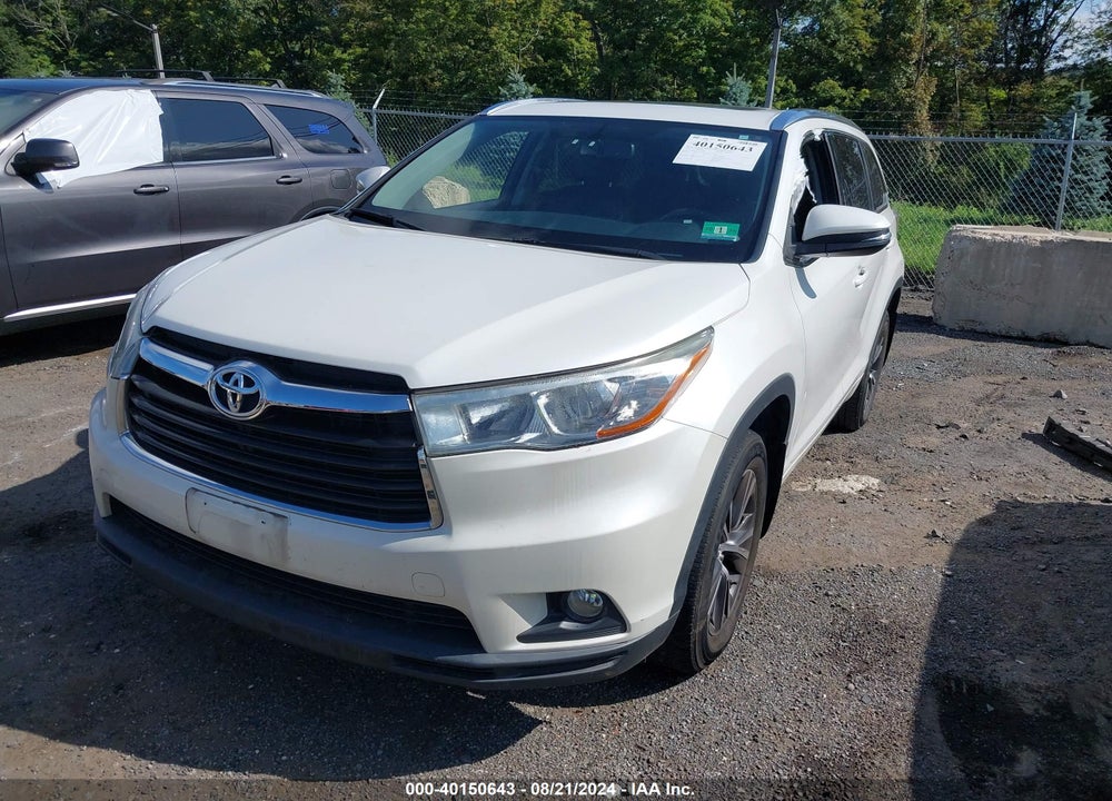 2016 TOYOTA HIGHLANDER XLE V6 VIN: 5TDJKRFH4GS303046