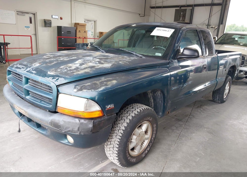 1997 DODGE DAKOTA SLT/SPORT VIN: 1B7GG23X6VS228076
